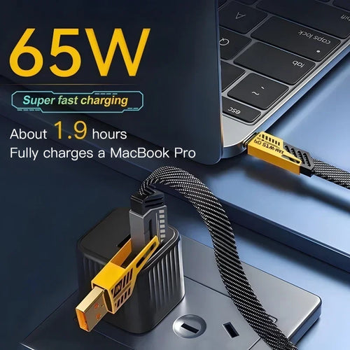4-in-1 Multi-Port Charging Cable